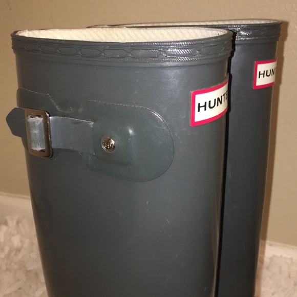 HUNTER original tall rain boots. - Picture 3 of 8